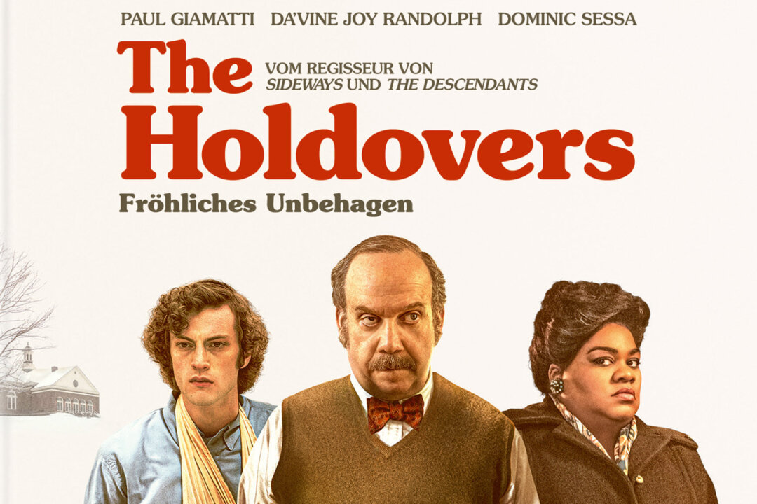 zwei Blu-rays von "The Holdovers"
